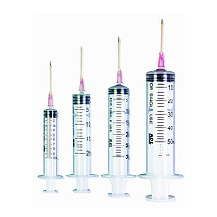 苏云 一次性使用无菌注射器 1ml 带针 0.45mm (100支/盒 18盒/箱)