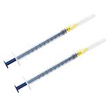 治宇 一次性使用注射器 1ML 针尖型号0.5 (200支/盒，12盒/箱)