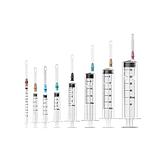 康德莱KDL 一次性使用无菌注射器 带针5ml 0.7×32mm TWLB螺口（1600支/件）