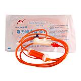 洪达 一次性使用避光输液器 带针P-P 塑钢针0.6mm （320支/箱）